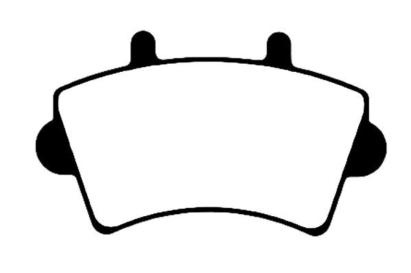 Stabdžių trinkelių rinkinys, diskinis stabdys RAICAM RA.0783.0