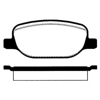 Stabdžių trinkelių rinkinys, diskinis stabdys RAICAM RA.0799.0