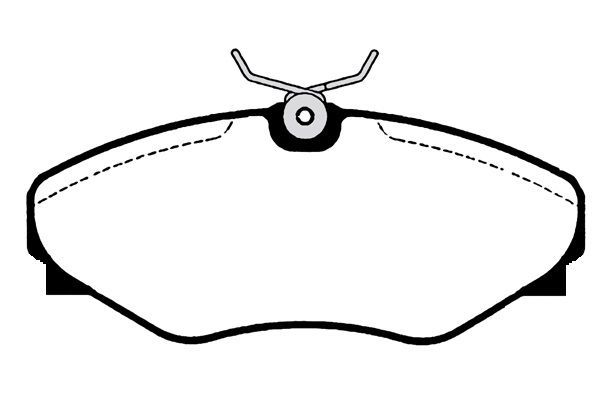 Stabdžių trinkelių rinkinys, diskinis stabdys RAICAM RA.0800.2