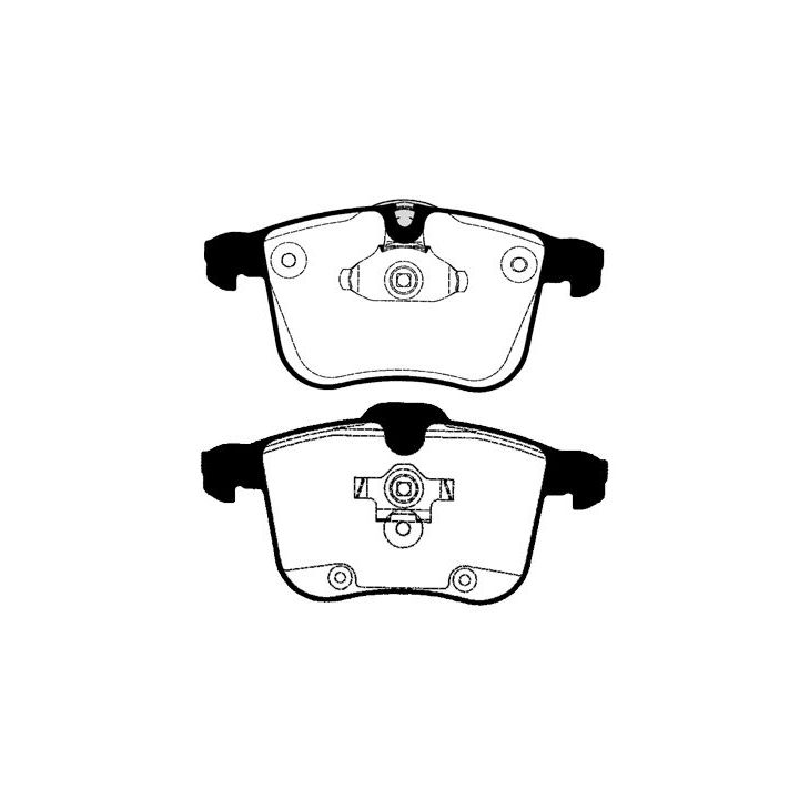 Stabdžių trinkelių rinkinys, diskinis stabdys RAICAM RA.0825.0