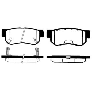 Stabdžių trinkelių rinkinys, diskinis stabdys RAICAM RA.0833.0