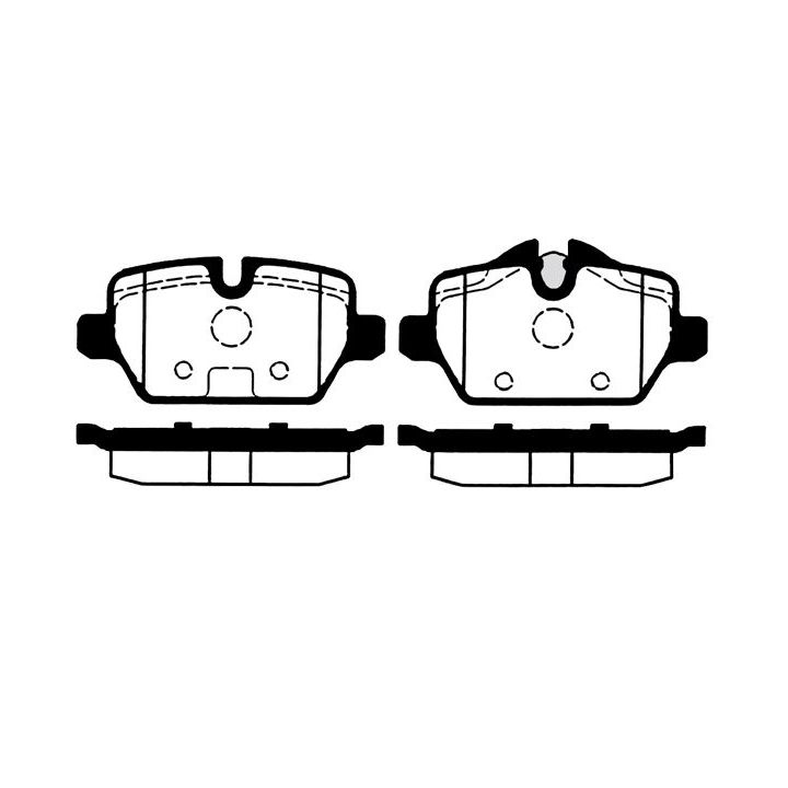 Stabdžių trinkelių rinkinys, diskinis stabdys RAICAM RA.0854.2
