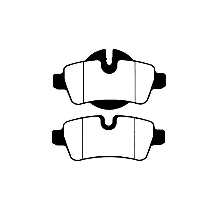 Stabdžių trinkelių rinkinys, diskinis stabdys RAICAM RA.0861.0