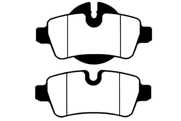 Stabdžių trinkelių rinkinys, diskinis stabdys RAICAM RA.0861.0