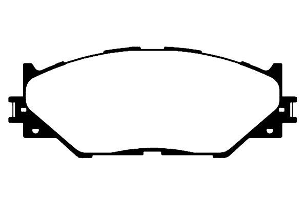 Stabdžių trinkelių rinkinys, diskinis stabdys RAICAM RA.0872.0