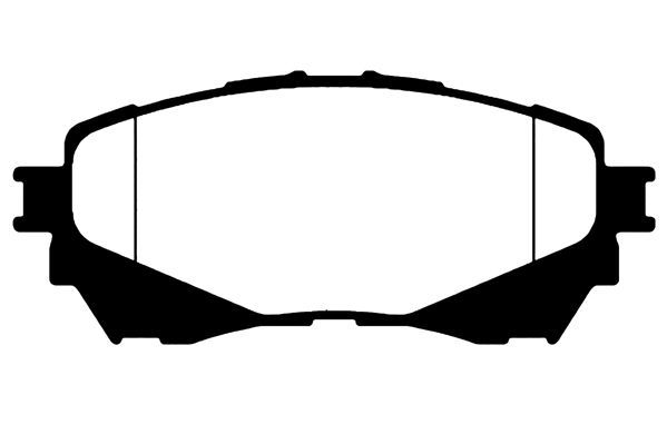 Stabdžių trinkelių rinkinys, diskinis stabdys RAICAM RA.0934.0