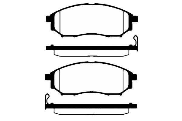 Stabdžių trinkelių rinkinys, diskinis stabdys RAICAM RA.0939.1