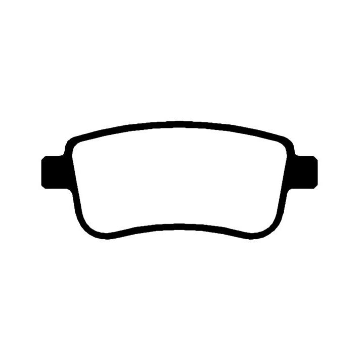 Stabdžių trinkelių rinkinys, diskinis stabdys RAICAM RA.0941.0