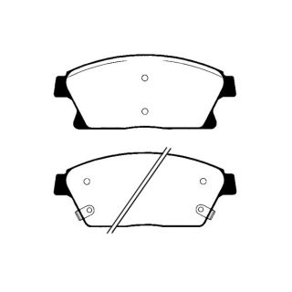 Stabdžių trinkelių rinkinys, diskinis stabdys RAICAM RA.0968.0