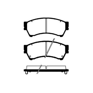 Stabdžių trinkelių rinkinys, diskinis stabdys RAICAM RA.0976.0