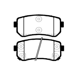 Stabdžių trinkelių rinkinys, diskinis stabdys RAICAM RA.0979.0