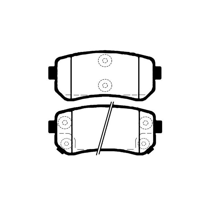 Stabdžių trinkelių rinkinys, diskinis stabdys RAICAM RA.0979.0