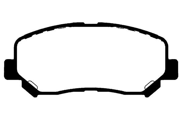 Stabdžių trinkelių rinkinys, diskinis stabdys RAICAM RA.0988.0