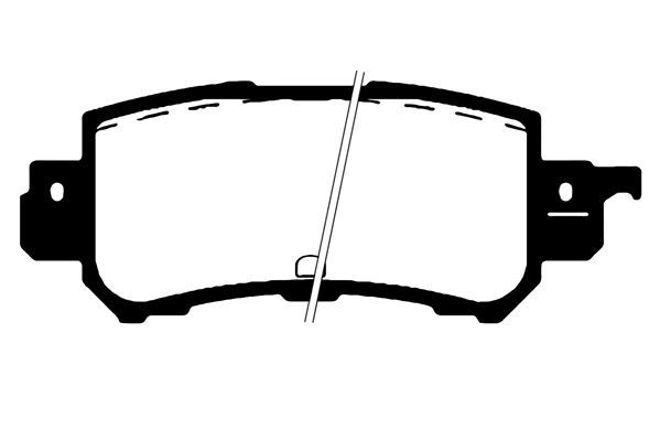 Stabdžių trinkelių rinkinys, diskinis stabdys RAICAM RA.0989.0