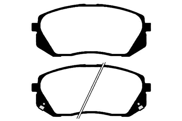 Stabdžių trinkelių rinkinys, diskinis stabdys RAICAM RA.1009.0