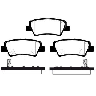 Stabdžių trinkelių rinkinys, diskinis stabdys RAICAM RA.1037.1