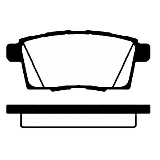 Stabdžių trinkelių rinkinys, diskinis stabdys RAICAM RA.1063.0