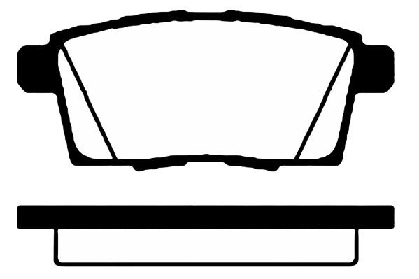 Stabdžių trinkelių rinkinys, diskinis stabdys RAICAM RA.1063.0