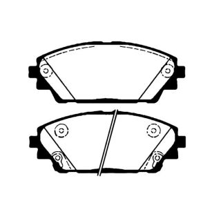 Stabdžių trinkelių rinkinys, diskinis stabdys RAICAM RA.1066.0