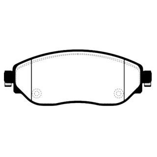 Stabdžių trinkelių rinkinys, diskinis stabdys RAICAM RA.1101.0