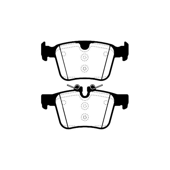 Stabdžių trinkelių rinkinys, diskinis stabdys RAICAM RA.1121.0