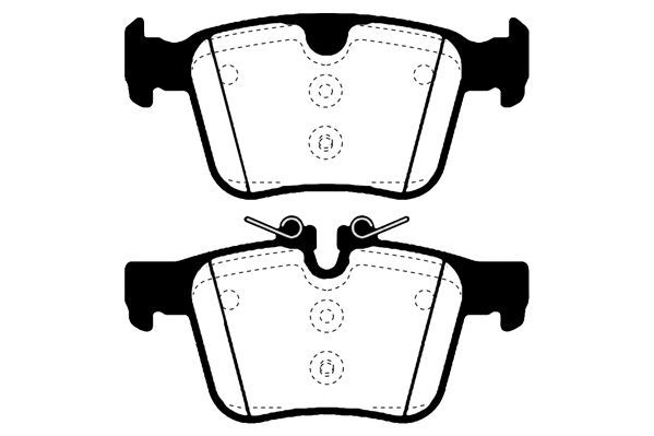 Stabdžių trinkelių rinkinys, diskinis stabdys RAICAM RA.1121.0