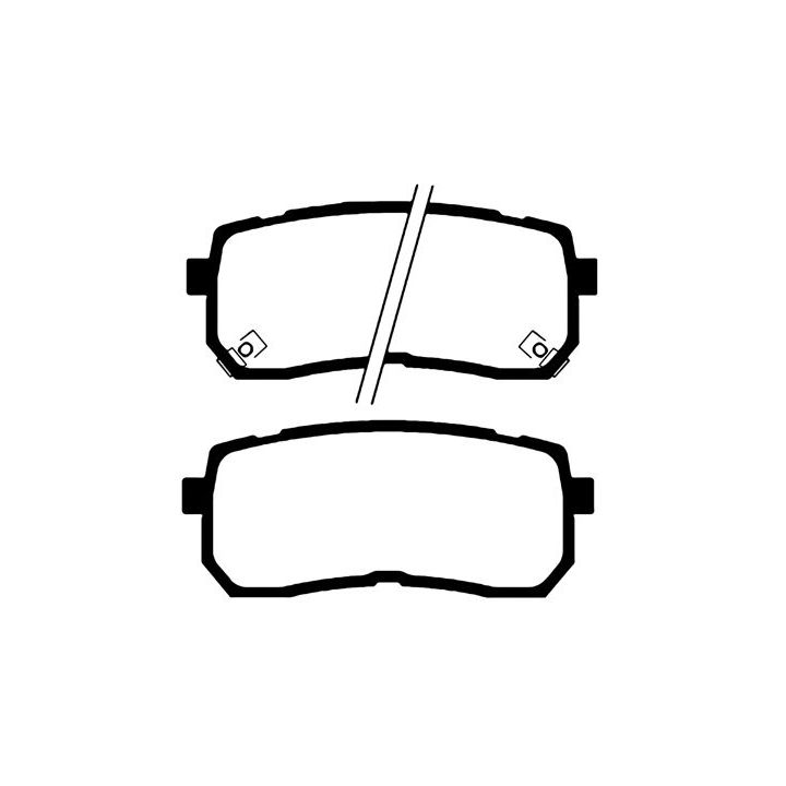 Stabdžių trinkelių rinkinys, diskinis stabdys RAICAM RA.1153.0