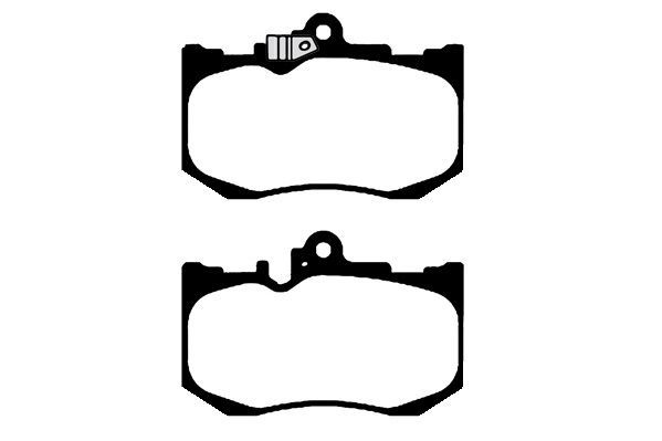 Stabdžių trinkelių rinkinys, diskinis stabdys RAICAM RA.1155.0