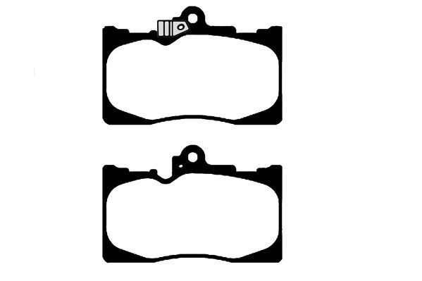 Stabdžių trinkelių rinkinys, diskinis stabdys RAICAM RA.1157.0