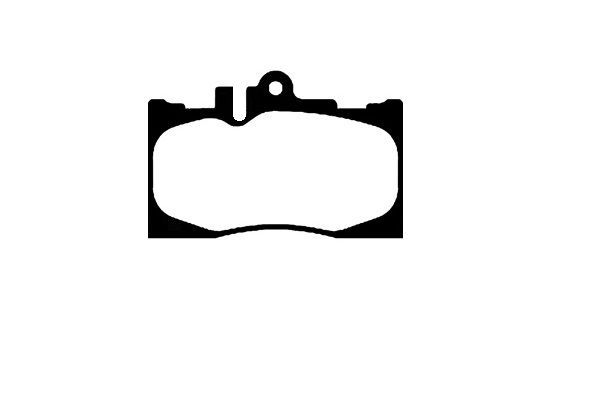 Stabdžių trinkelių rinkinys, diskinis stabdys RAICAM RA.1158.0