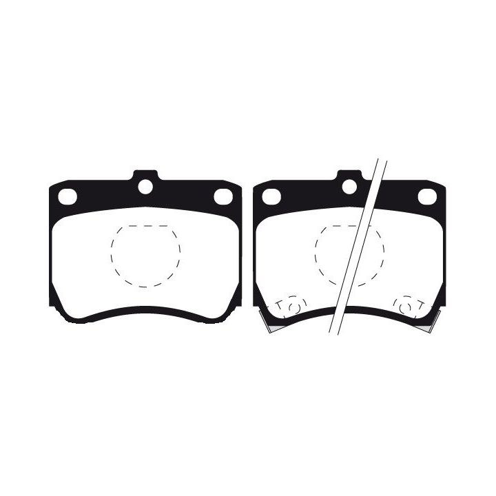 Stabdžių trinkelių rinkinys, diskinis stabdys RAICAM RA.1177.0