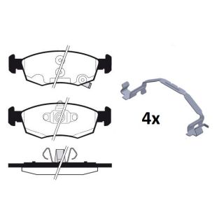 Stabdžių trinkelių rinkinys, diskinis stabdys RAICAM RA.1270.1