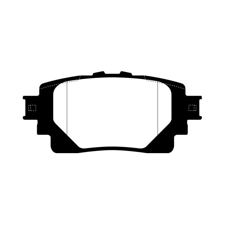 Stabdžių trinkelių rinkinys, diskinis stabdys RAICAM RA.1274.0