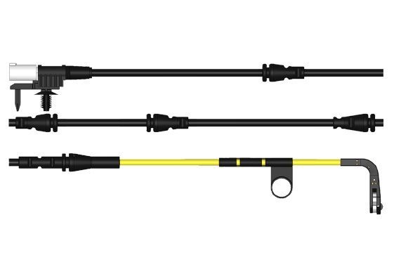 įspėjimo kontaktas, stabdžių trinkelių susidėvėjimas RAICAM KS0107