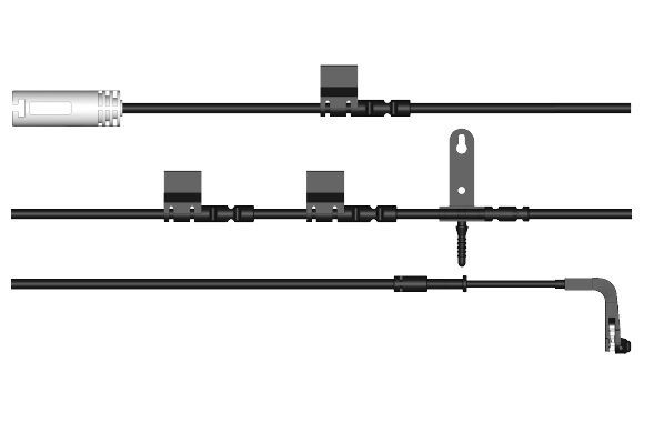 įspėjimo kontaktas, stabdžių trinkelių susidėvėjimas RAICAM KS0116