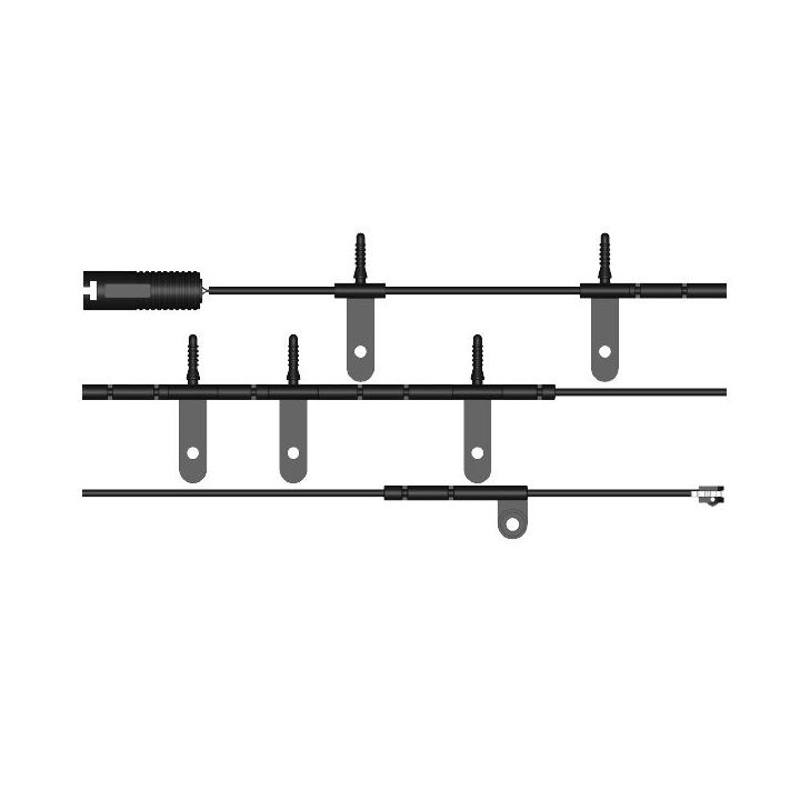 įspėjimo kontaktas, stabdžių trinkelių susidėvėjimas RAICAM KS0686