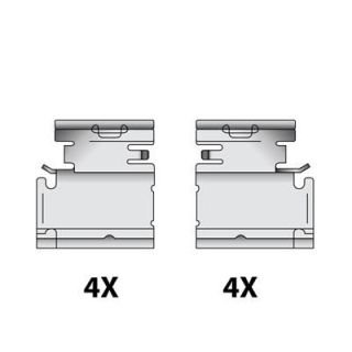Priedų komplektas, diskinių stabdžių trinkelės RAICAM 12079414