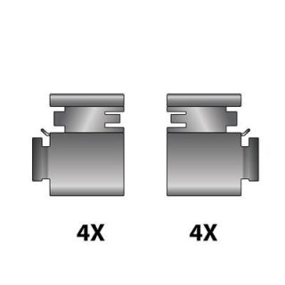 Priedų komplektas, diskinių stabdžių trinkelės RAICAM 12079420