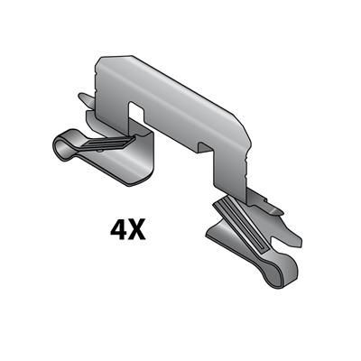 Priedų komplektas, diskinių stabdžių trinkelės RAICAM 12079559