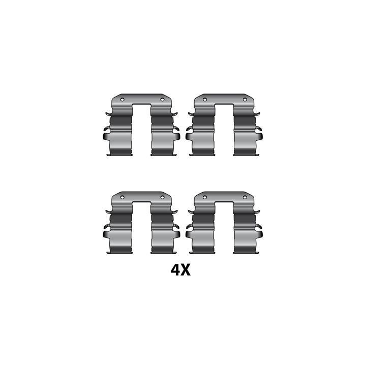 Priedų komplektas, diskinių stabdžių trinkelės RAICAM 12079621