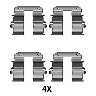 Priedų komplektas, diskinių stabdžių trinkelės RAICAM 12079621