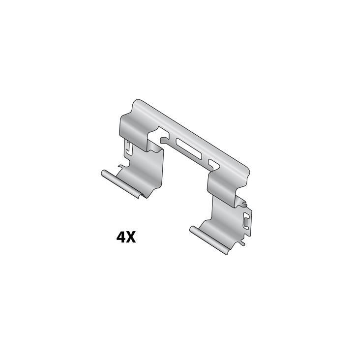 Priedų komplektas, diskinių stabdžių trinkelės RAICAM 12079665