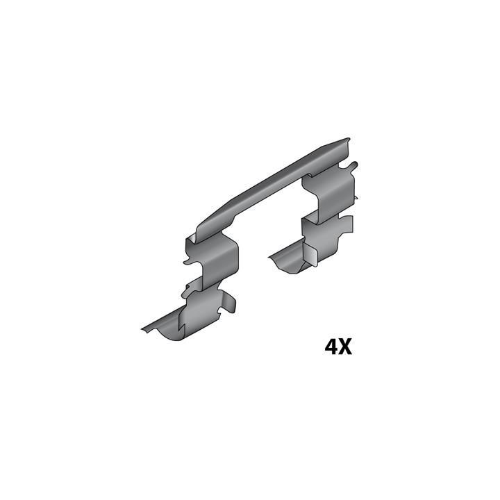 Priedų komplektas, diskinių stabdžių trinkelės RAICAM 12079675