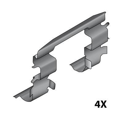 Priedų komplektas, diskinių stabdžių trinkelės RAICAM 12079675