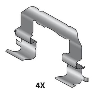 Priedų komplektas, diskinių stabdžių trinkelės RAICAM 12079680