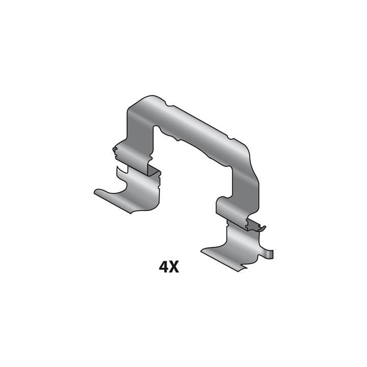 Priedų komplektas, diskinių stabdžių trinkelės RAICAM 12079680