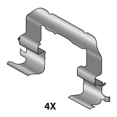 Priedų komplektas, diskinių stabdžių trinkelės RAICAM 12079680