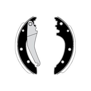 Stabdžių trinkelių komplektas, stovėjimo stabdis RAICAM RA20300