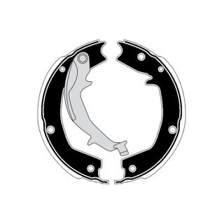 Stabdžių trinkelių komplektas, stovėjimo stabdis RAICAM RA20440