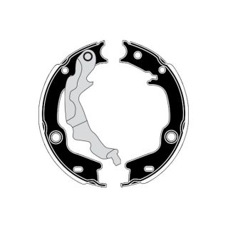 Stabdžių trinkelių komplektas, stovėjimo stabdis RAICAM RA20550